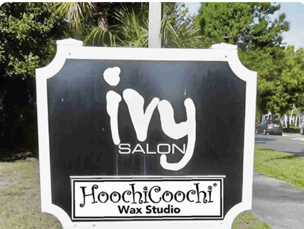 The studio sign on SE Georgia Ave, Stuart